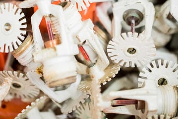 pile of sprinkler heads